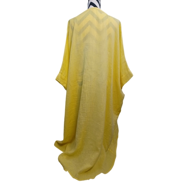 Gabyga Couture 100% Linen Lagenlook Asymmetric Plus Size Tunic Dress - Picture 2 of 15